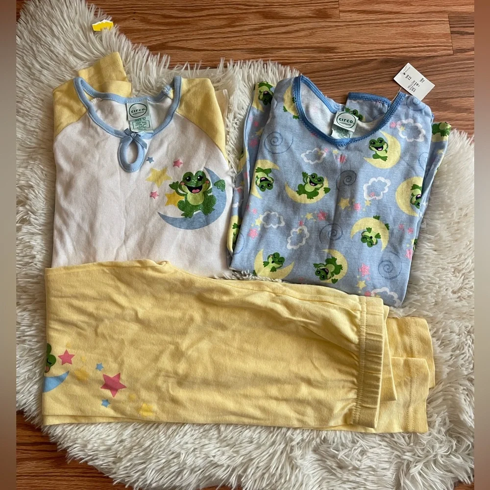Girls 3 Piece PJ Set